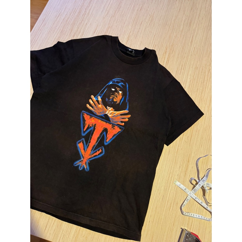 Vintage 1998 WWF The‎ Undertaker T Shirt Hell Has Relocated XL Black Titan 
37